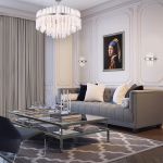 Настенный светильник 367/2 никель