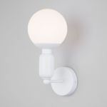 Настенный светильник со стеклянным плафоном 50251/1 белый