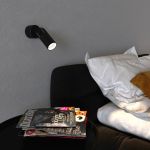 Настенный светодиодный светильник 20097/1 LED черный