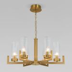 Подвесная люстра 60133/6 латунь