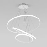 Подвесной светодиодный светильник с пультом управления 90264/3 белый