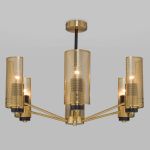 Потолочная люстра с металлическими плафонами 70139/6 латунь