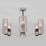 Потолочная люстра в стиле лофт 70139/6 никель