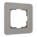 Рамка из стекла на 1 пост Elite дымчатый W0012417