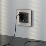 Рамка из стекла на 1 пост Elite дымчатый W0012417