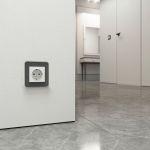 Рамка из стекла на 1 пост Elite графит W0012440