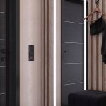 Рамка из металла на 3 поста Platinum черный алюминий W0032608