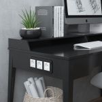 Рамка из металла на 3 поста Platinum черный алюминий W0032608