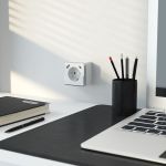 Розетка с заземлением, шторками и USB тип A+C Gallant белый W5071701