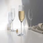 Хрустальные бокалы Strotskis Adajio, шампанское (4 шт.) 0603/4