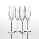 Хрустальные бокалы Strotskis Adajio, шампанское (4 шт.) 0603/4