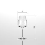 Хрустальные бокалы Strotskis Dionys, белое вино (2 шт.) 0302/2