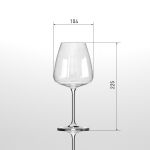 Хрустальные бокалы Strotskis Dionys, красное вино (4 шт.) 0301/4