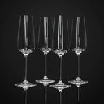 Хрустальные бокалы Strotskis Dionys, шампанское (4 шт.) 0303/4