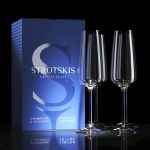 Хрустальные бокалы Strotskis Dionys, шампанское (4 шт.) 0303/4