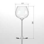 Хрустальные бокалы Strotskis Grande, красное вино (2 шт.) 0701/2