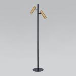 Торшер с поворотными плафонами 01087/2 латунь