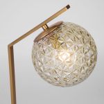 Настольная лампа с плафоном 01213/1 латунь