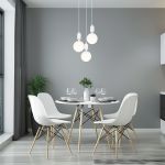 Подвесной светильник со стеклянными плафонами 50151/3 белый