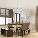 Подвесной светильник со стеклянным плафоном 50285/3 хром