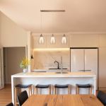 Подвесной светильник со стеклянными плафонами 50285/3 золото