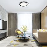 Потолочный светодиодный светильник 90251/1 черный