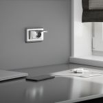 Розетка двойная влагозащ. с зазем. с защит. крышками и шторками серебряный W1172206