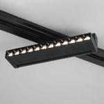 Трековый светодиодный светильник для однофазного шинопровода Garda черный 20 Вт 4200K 85018/01