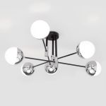 Умная потолочная люстра в стиле лофт 70129/6 хром Smart