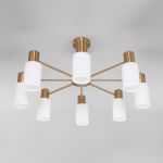 Умная потолочная люстра в стиле лофт 70160/8 латунь Smart