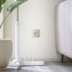 Умная встраиваемая розетка с заземлением с защитными шторками (слоновая кость) W1171603