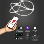 Умный потолочный светильник Eurosvet Petto 90246/6 90246/6 белый Smart