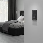 Умный сенсорный терморегулятор для теплого пола черный W1151208