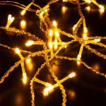 Светодиодная гирлянда занавес теплый белый 2*3м IP20 200-002 теплый белый