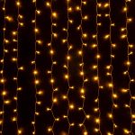 Светодиодная гирлянда занавес теплый белый 2*3м IP20 200-002 теплый белый