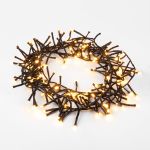 Гирлянда нить "Мишура" теплый белый 5м IP20 400-004 теплый белый