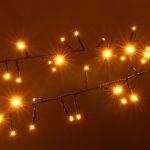 Гирлянда нить "Мишура" теплый белый 5м IP20 400-004 теплый белый