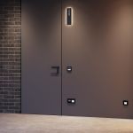 Кнопка звонка с индикацией для отелей (белый) W1114601