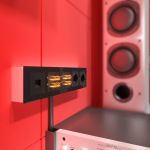 Коробка для накладного монтажа черный W8000008