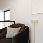 Коробка для накладного монтажа шампань W8000011