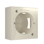 Коробка для накладного монтажа слоновая кость W8000003