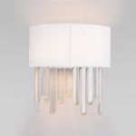 Бра с абажуром 10122/2 хром