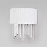 Бра с абажуром 10122/2 хром