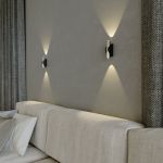 Настенный светодиодный светильник Steel LED черный/сталь 40109/LED чёрный/сталь