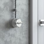 Переключатель/выключатель одноклавишный Vintage серебро матовый/хром W5812054