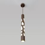 Подвесной светодиодный светильник DLR037 12W 4200K кофейный