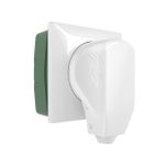 Силовая розетка с вилкой 32А 250В (белый) W1189201