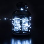 Светодиодная гирлянда нить "Роса" белый 10м IP20 400-008 белый