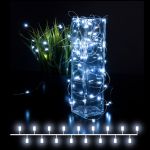 Светодиодная гирлянда нить "Роса" белый 5м IP20 400-007 белый