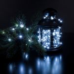 Светодиодная гирлянда нить "Роса" белый 5м IP20 400-007 белый